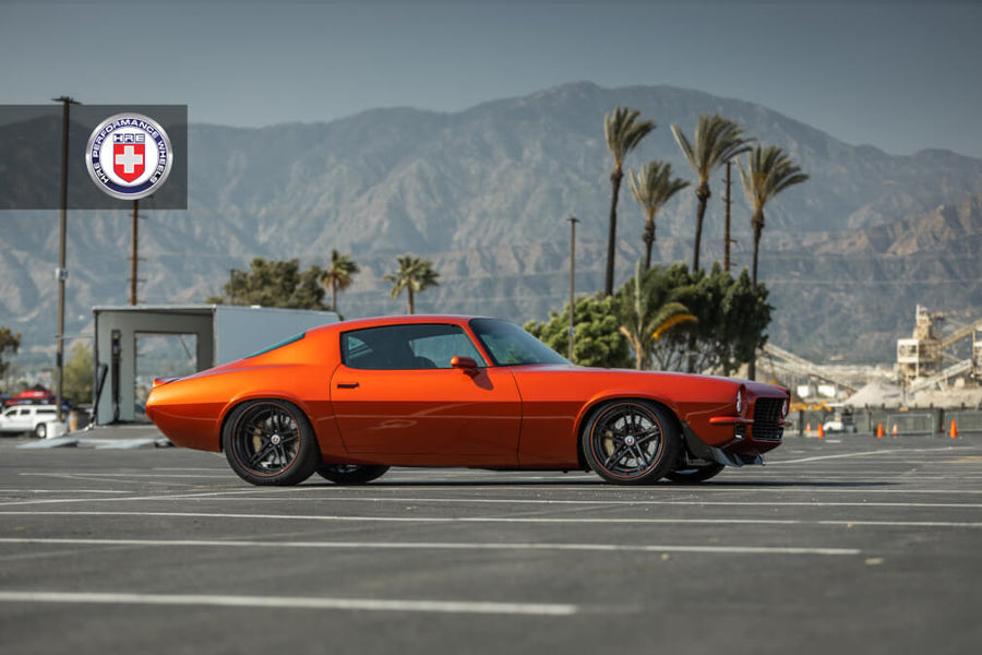 HRE S207H forged wheel on 1972 Chevrolet Camaro