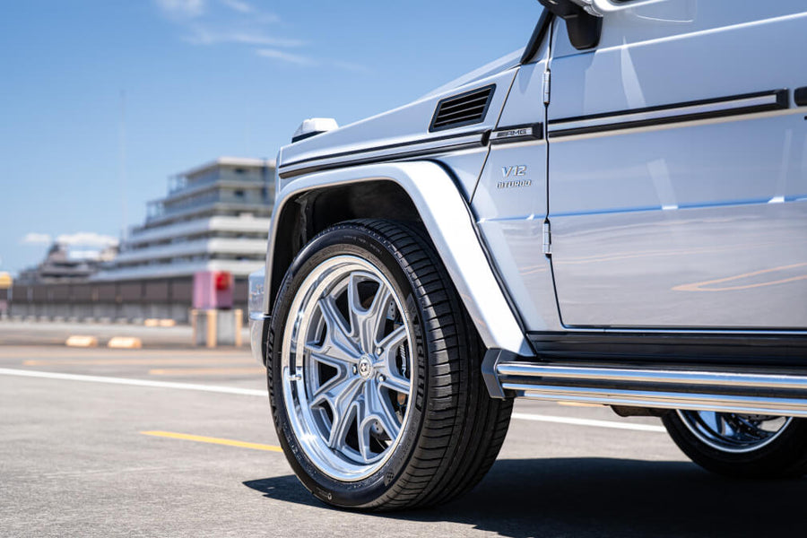HRE 427 forged wheel on Mercedes Benz G 65 AMG