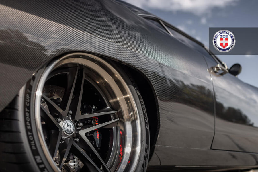 HRE S207H forged wheel on Dodge Charger Hellraiser