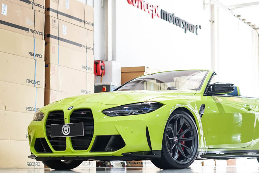 HRE P201 forged wheel on BMW M4