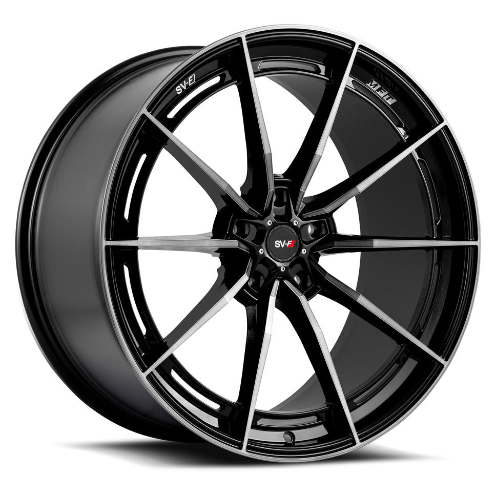 Savini SVF01 Black/Machined wheel
