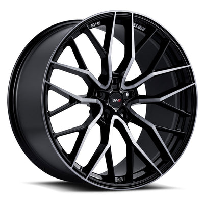 Savini SVF02 Black/Machined wheel