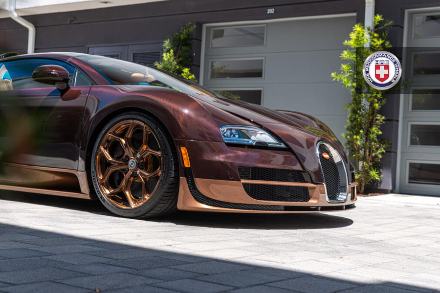 HRE P111SC forged wheel on Bugatti Veyron Grand Sport Vitesse Rembrandt
