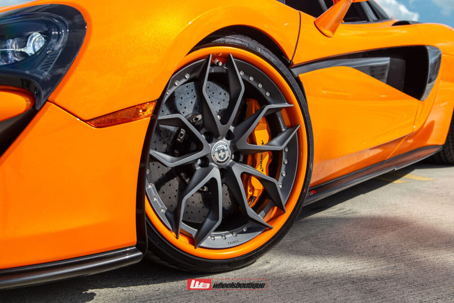 HRE S201 forged wheel on Mclaren 570S Spider