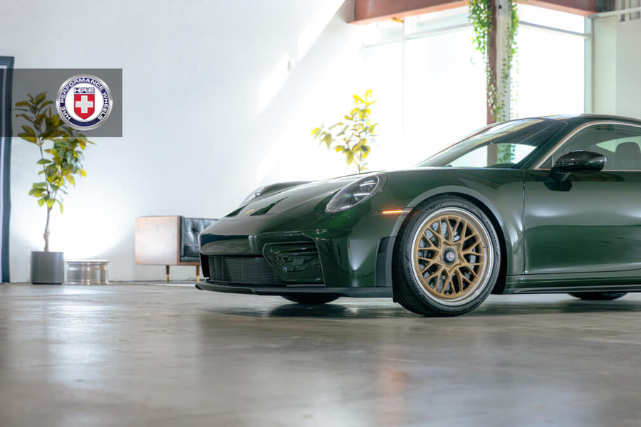 HRE 520 forged wheel on Porsche 9922 GT3 Touring
