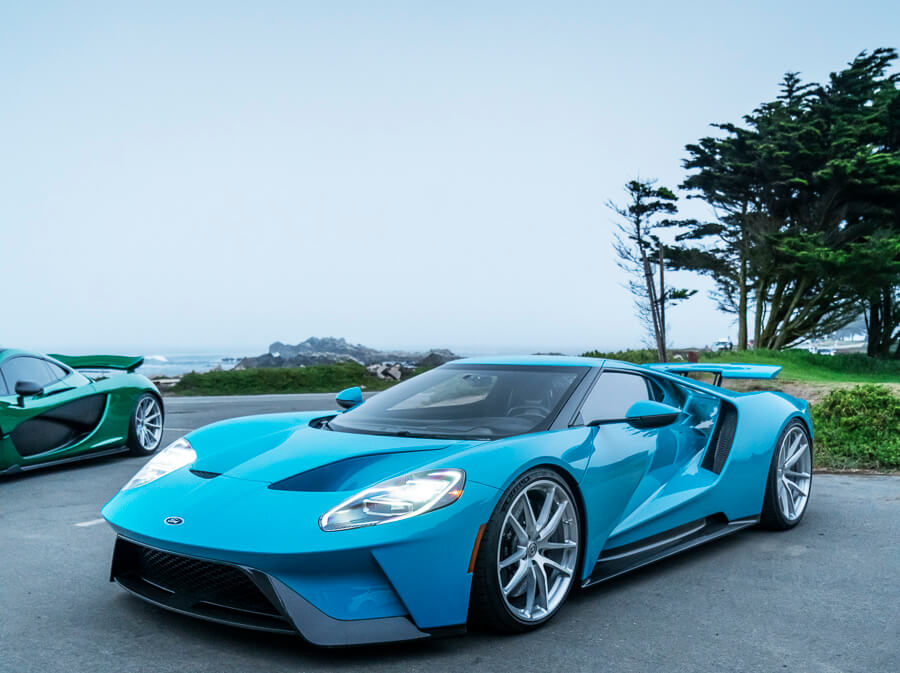 HRE P104 forged wheel on Ford GT