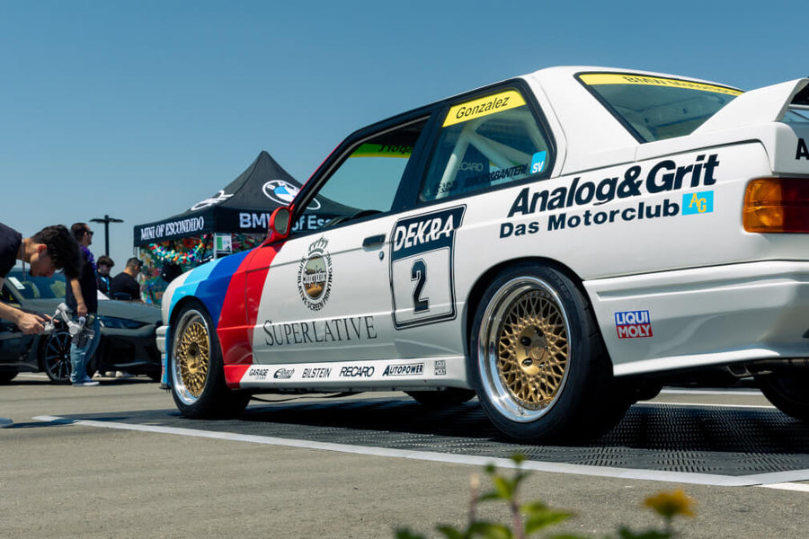 HRE 501 forged wheel on BMW E30 M3