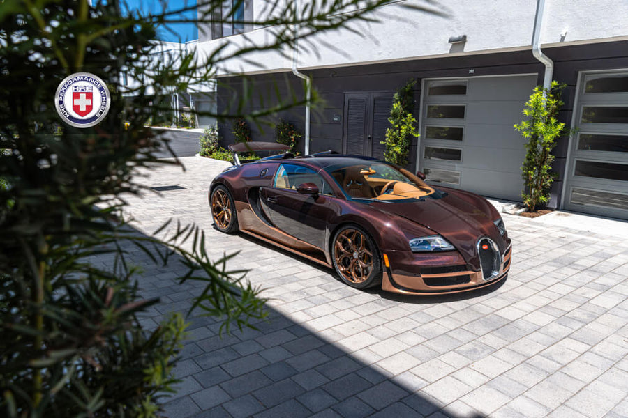 HRE P111SC forged wheel on Bugatti Veyron Grand Sport Vitesse Rembrandt