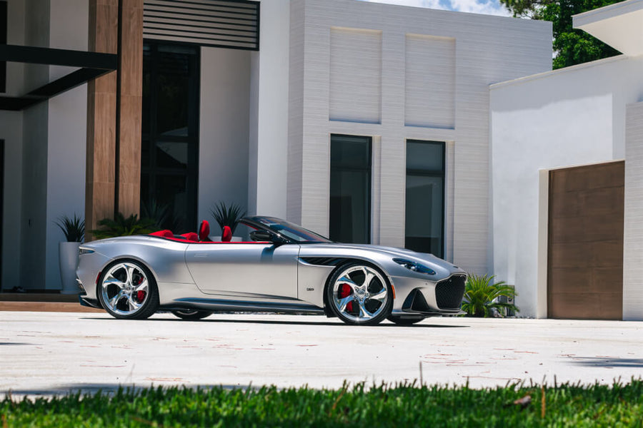 HRE 522M forged wheel on Aston Martin DBS 770 Ultimate Volante