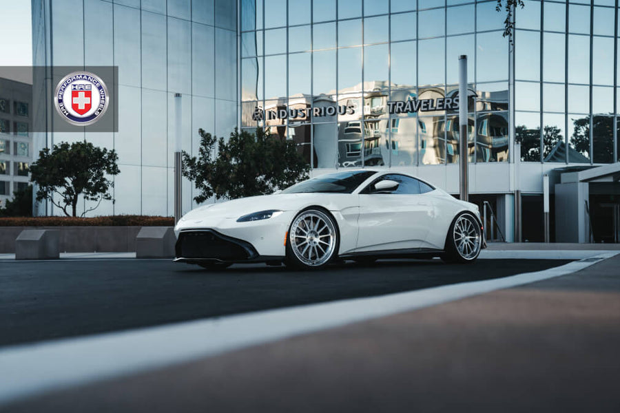 HRE 303 forged wheel on Aston Martin Vantage