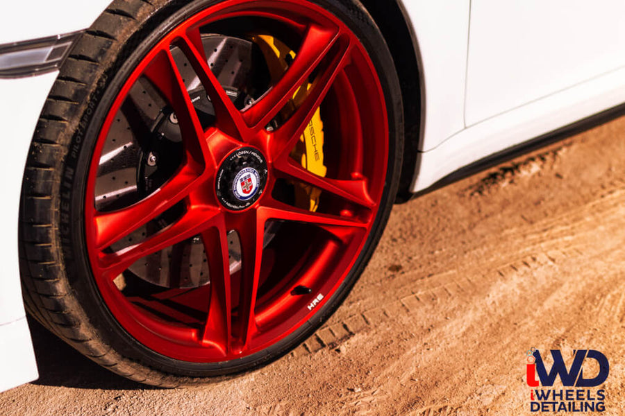 HRE P207 forged wheel on Porsche 9912 Turbo S