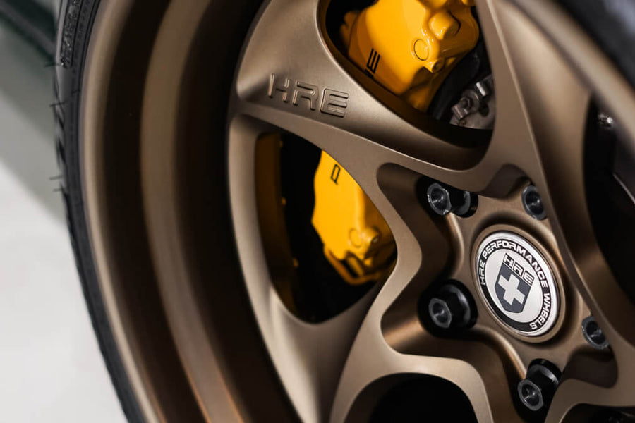 HRE 522 forged wheel on Porsche 997 Turbo RWB