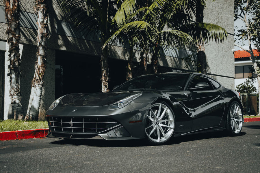 HRE P104 forged wheel on Ferrari F12