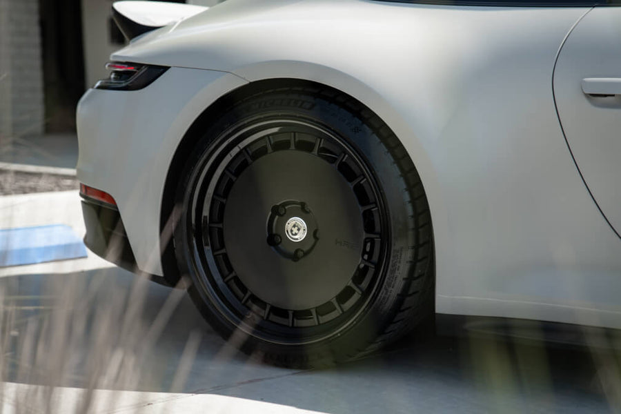 HRE 935 forged wheel on Porsche 992 Carrera 4 GTS