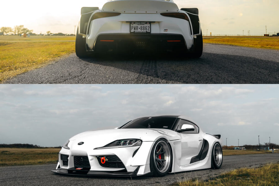 HRE S101 forged wheel on Toyota Supra GR