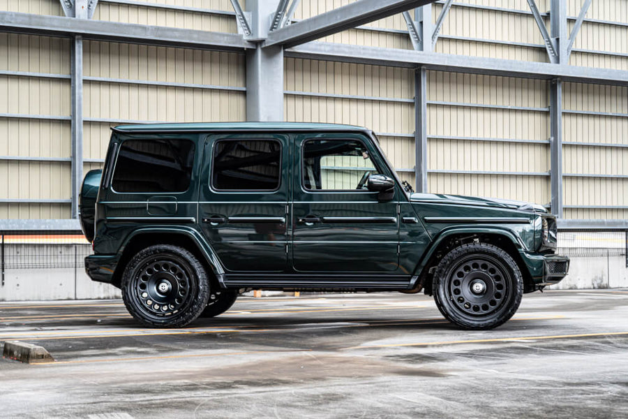 HRE 037 GTM forged wheel on Mercedes Benz G 400D