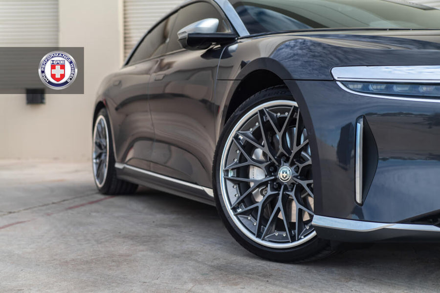 HRE S200 forged wheel on Lucid AIR