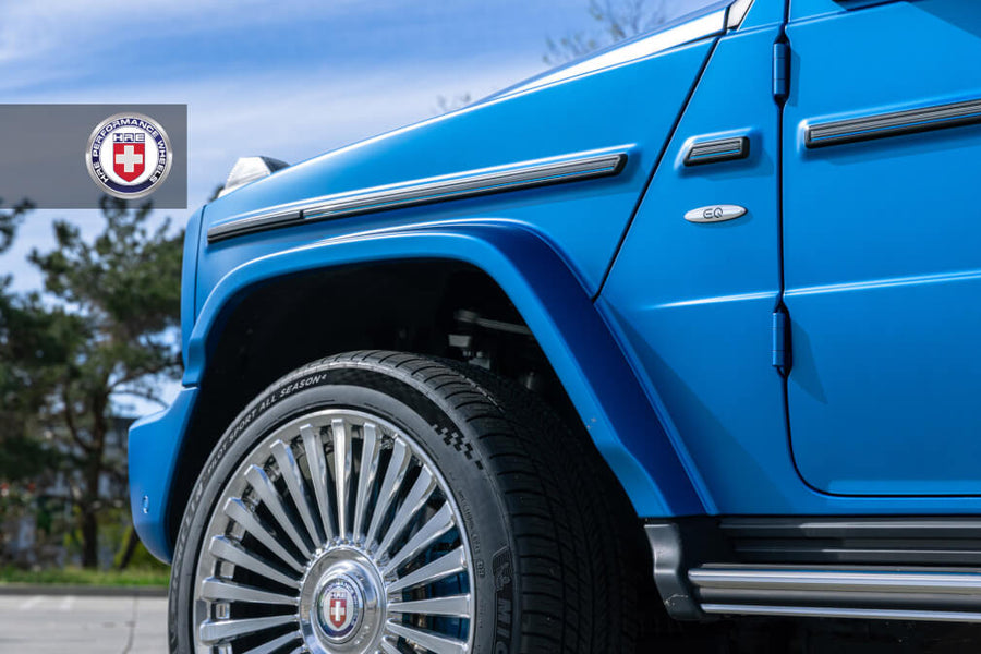 HRE L103M forged wheel on Mercedes Benz G 580