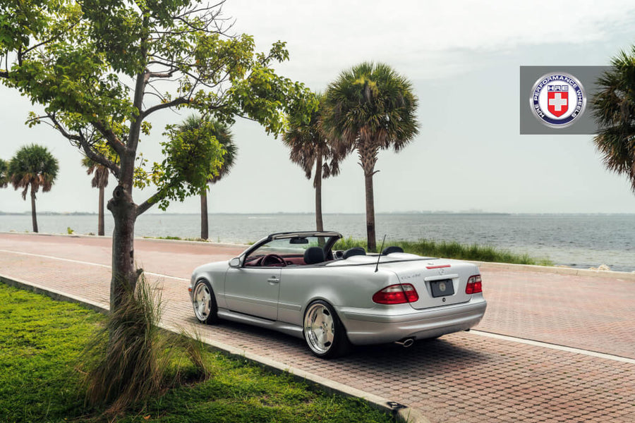 HRE 544 forged wheel on Mercedes Benz CLK 430