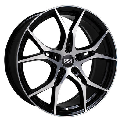 Enkei Vulcan Black/Machined wheel