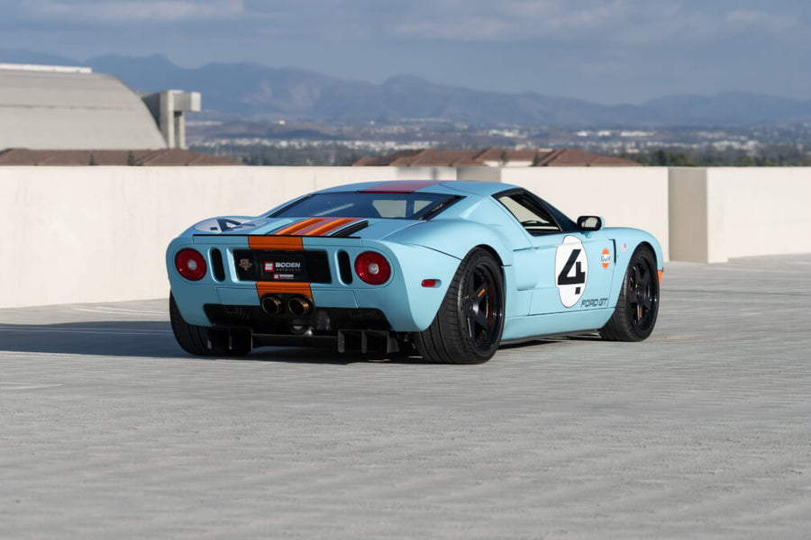 HRE C105 forged wheel on Ford GT Gulf Livery