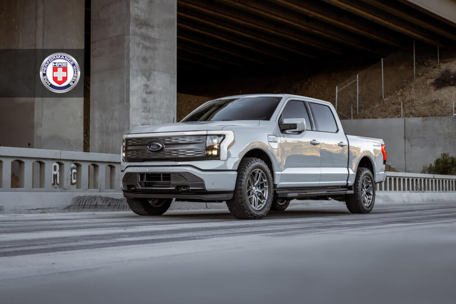 HRE P161 forged wheel on Ford F 150 Lightning