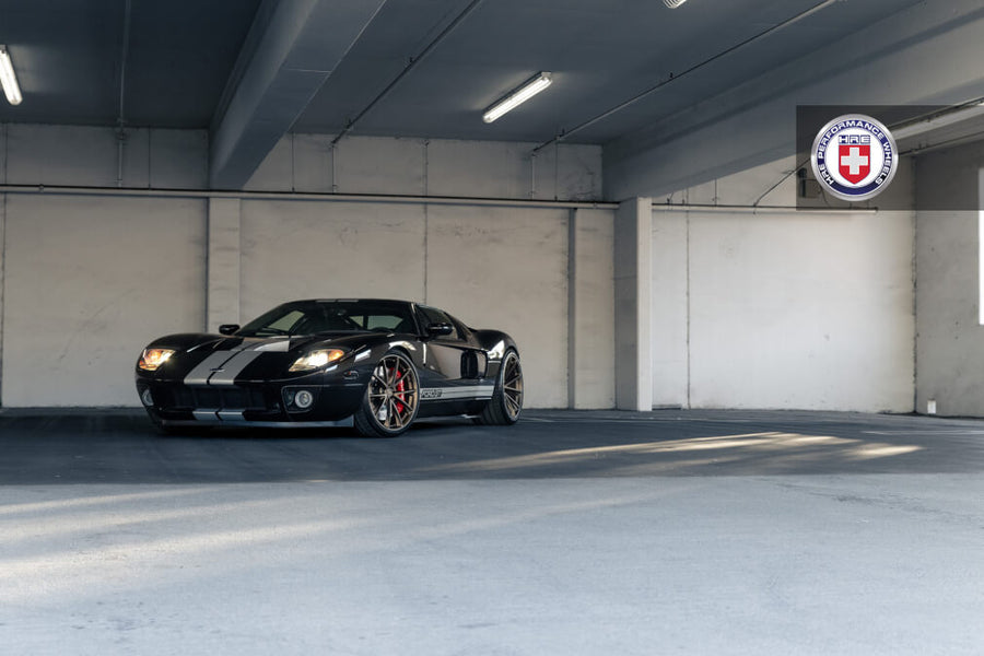 HRE P204 forged wheel on Ford GT