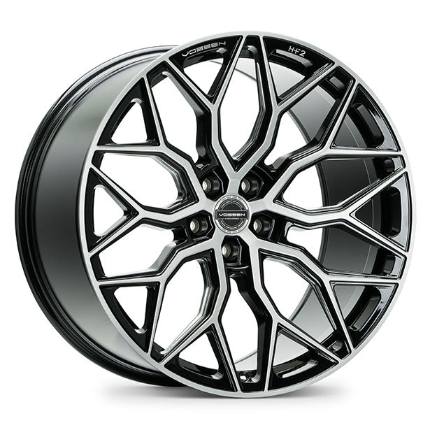 Vossen HF-2 Gloss Black Brushed Face