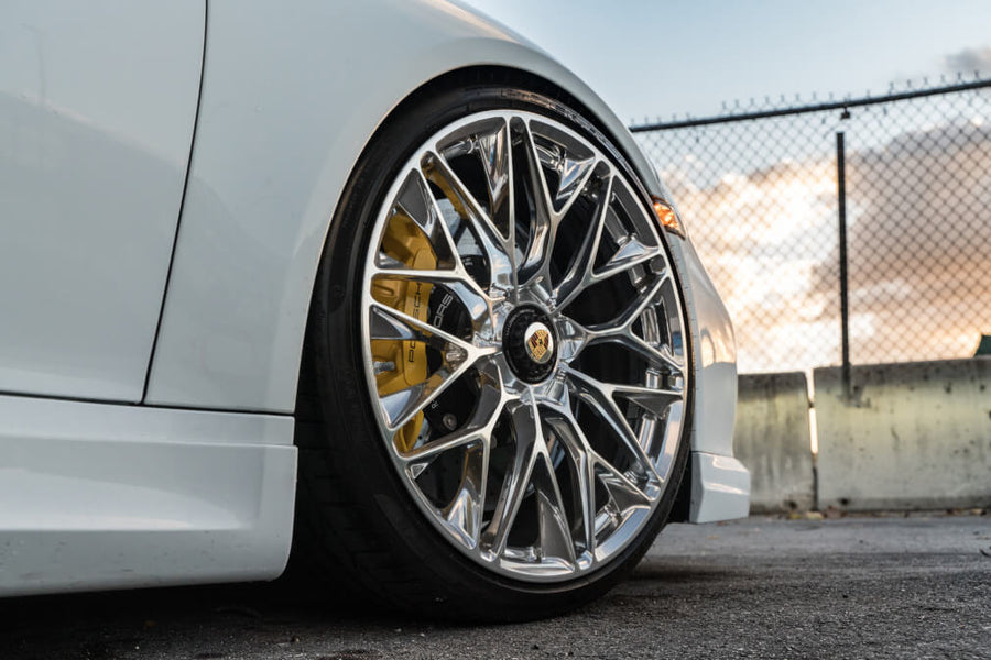HRE P200 forged wheel on Porsche 9912 Turbo Cabriolet