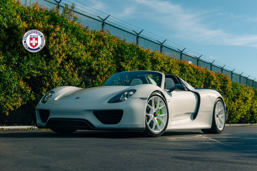 HRE P101 forged wheel on Porsche 918 Spyder