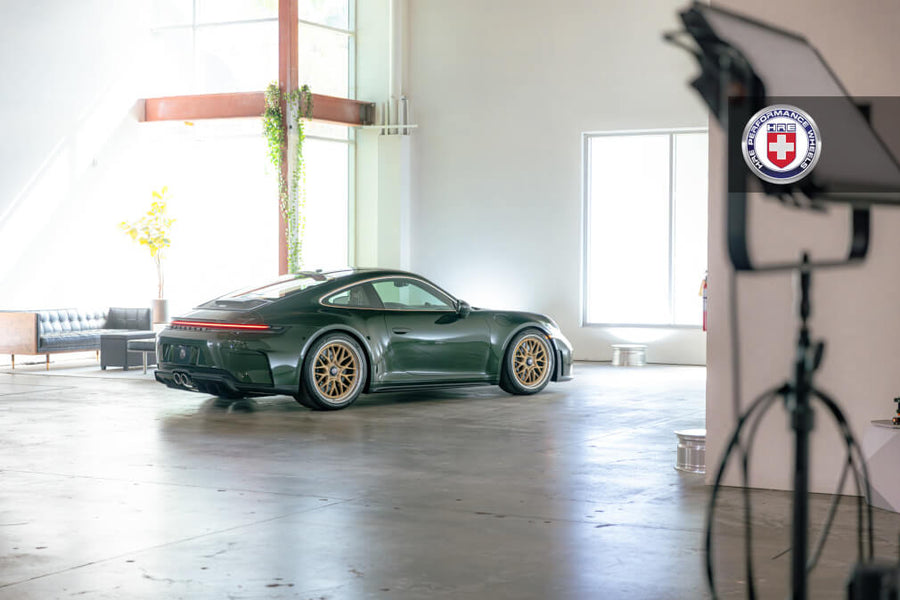 HRE 520 forged wheel on Porsche 9922 GT3 Touring