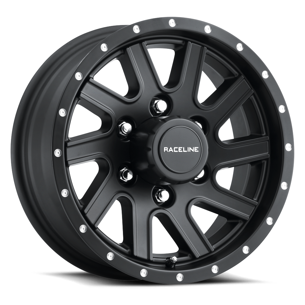 Raceline Twisted Matte Black wheel
