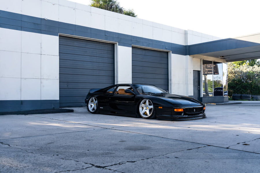 HRE 527M forged wheel on Ferrari F355