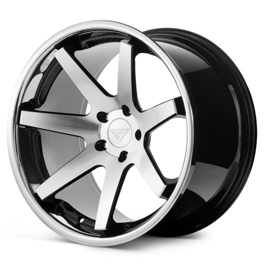 Ferrada FR1 Black/Machined/Chrome wheel