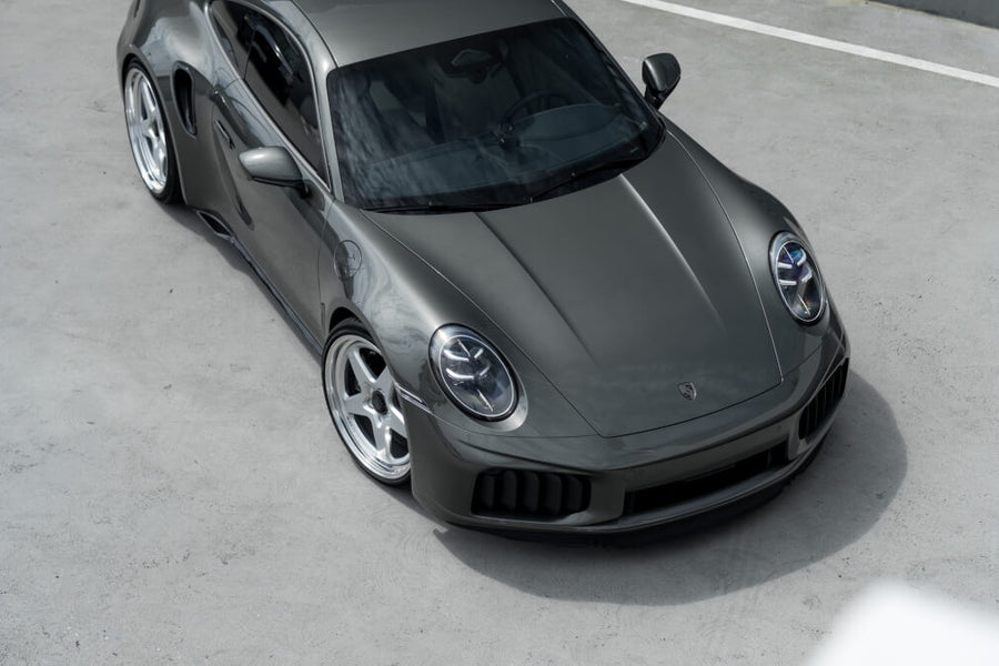 HRE 527 forged wheel on Porsche 9922 Turbo S