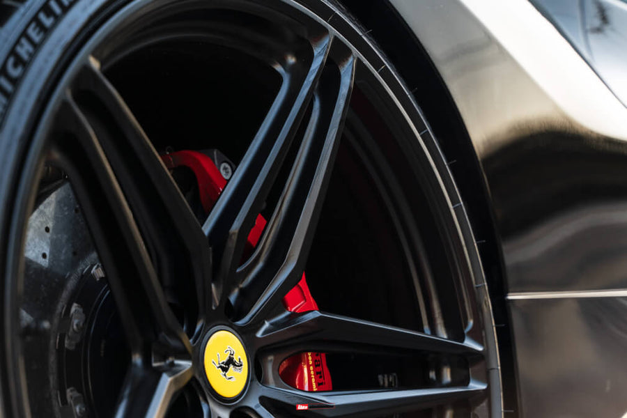 HRE P107SC forged wheel on Ferrari 488 Spider