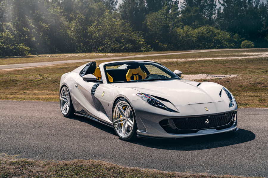 HRE S107SC forged wheel on Ferrari 812 GTS