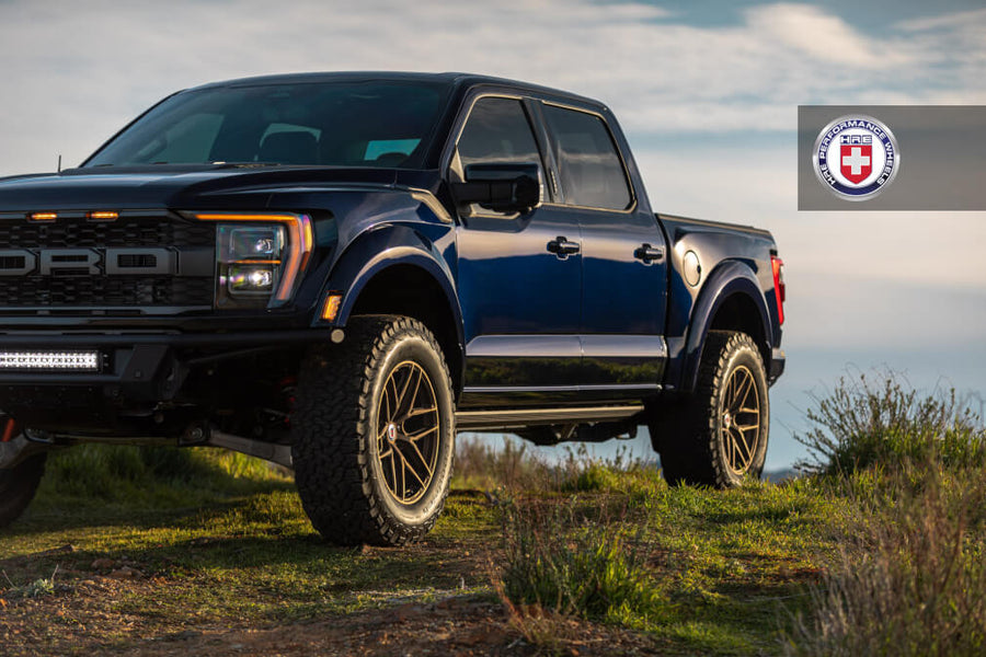 HRE P161SC forged wheel on Ford Raptor GEN 3 ON HRE P161SC IN Satin Bronze