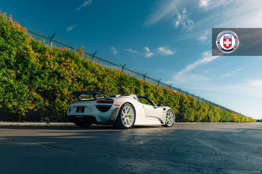 HRE P101 forged wheel on Porsche 918 Spyder