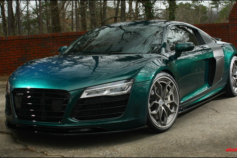 HRE S201 forged wheel on Audi R8