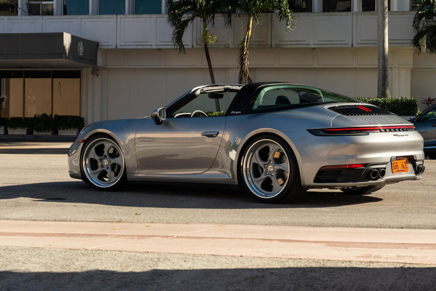 HRE 522 forged wheel on Porsche 992 Targa GTS