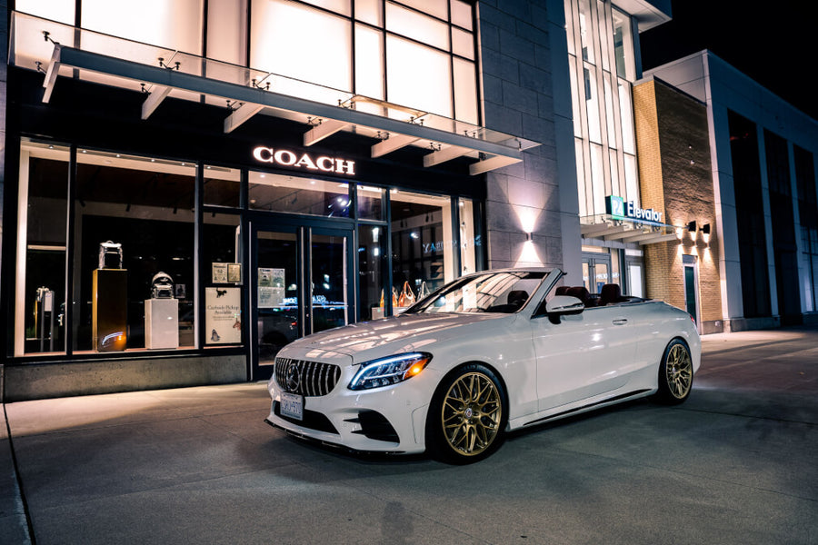 HRE RC100 forged wheel on Mercedes Benz C300