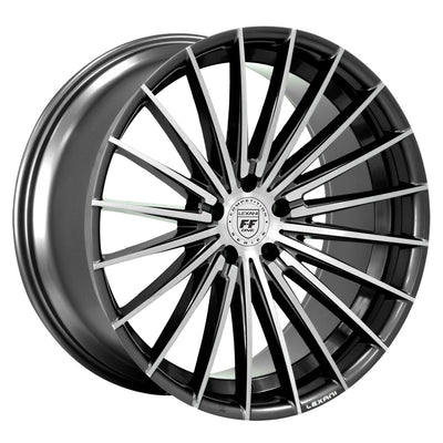 Lexani RESSA FF Black/Machined wheel