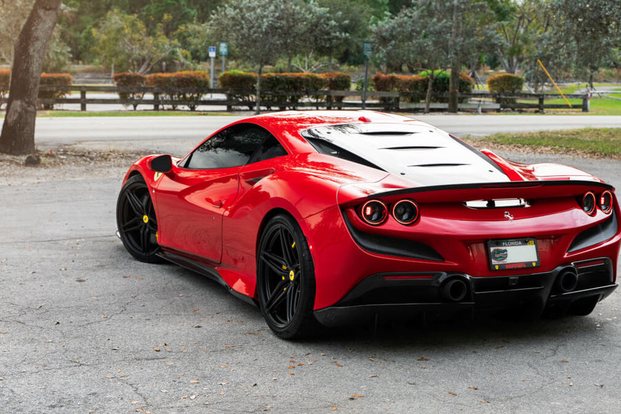 HRE P107SC forged wheel on Ferrari F8 Tributo
