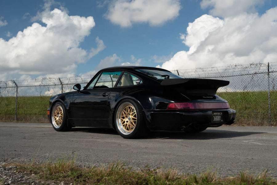 HRE 540 forged wheel on Porsche 964 Turbo