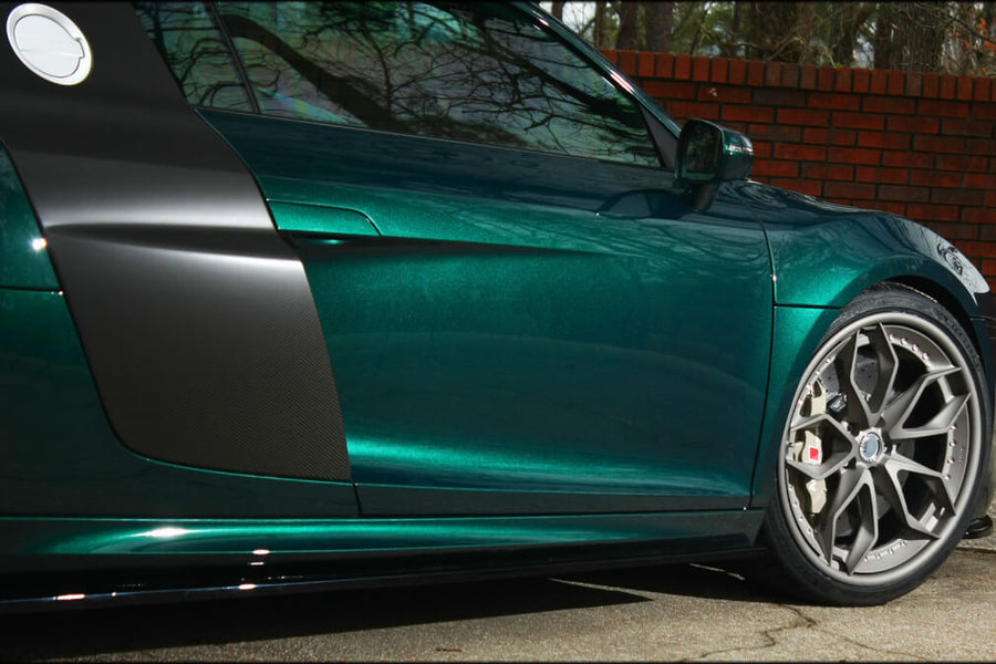 HRE S201 forged wheel on Audi R8
