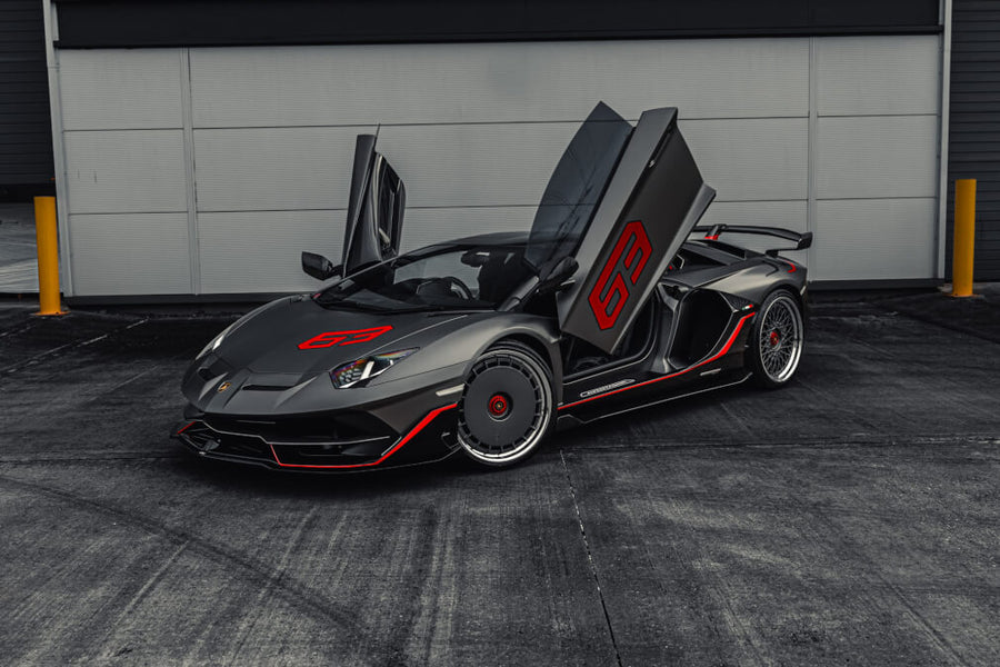 HRE 935 forged wheel on Lamborghini Aventador SVJ 63