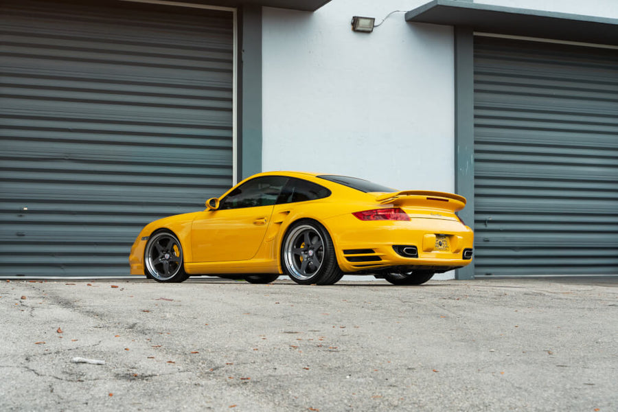 HRE 527 forged wheel on Porsche 997 Turbo