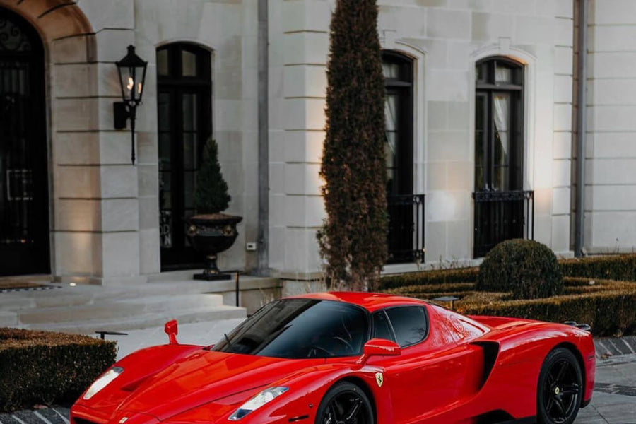 HRE P107 forged wheel on Ferrari Enzo