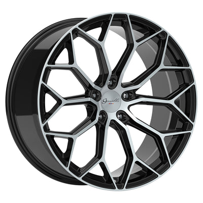 Gianelle MONTE CARLO Black/Machined wheel